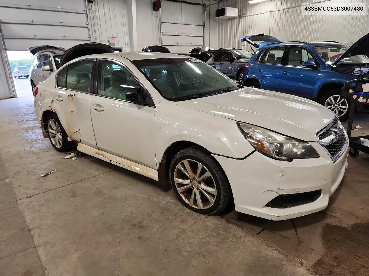 2013 SUBARU LEGACY VIN 4S3BMCC63D3007480 — фото 4