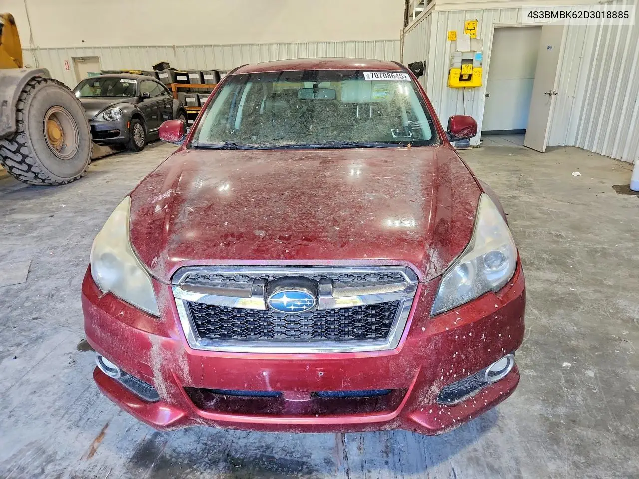 2013 SUBARU LEGACY VIN 4S3BMBK62D3018885 — фото 5
