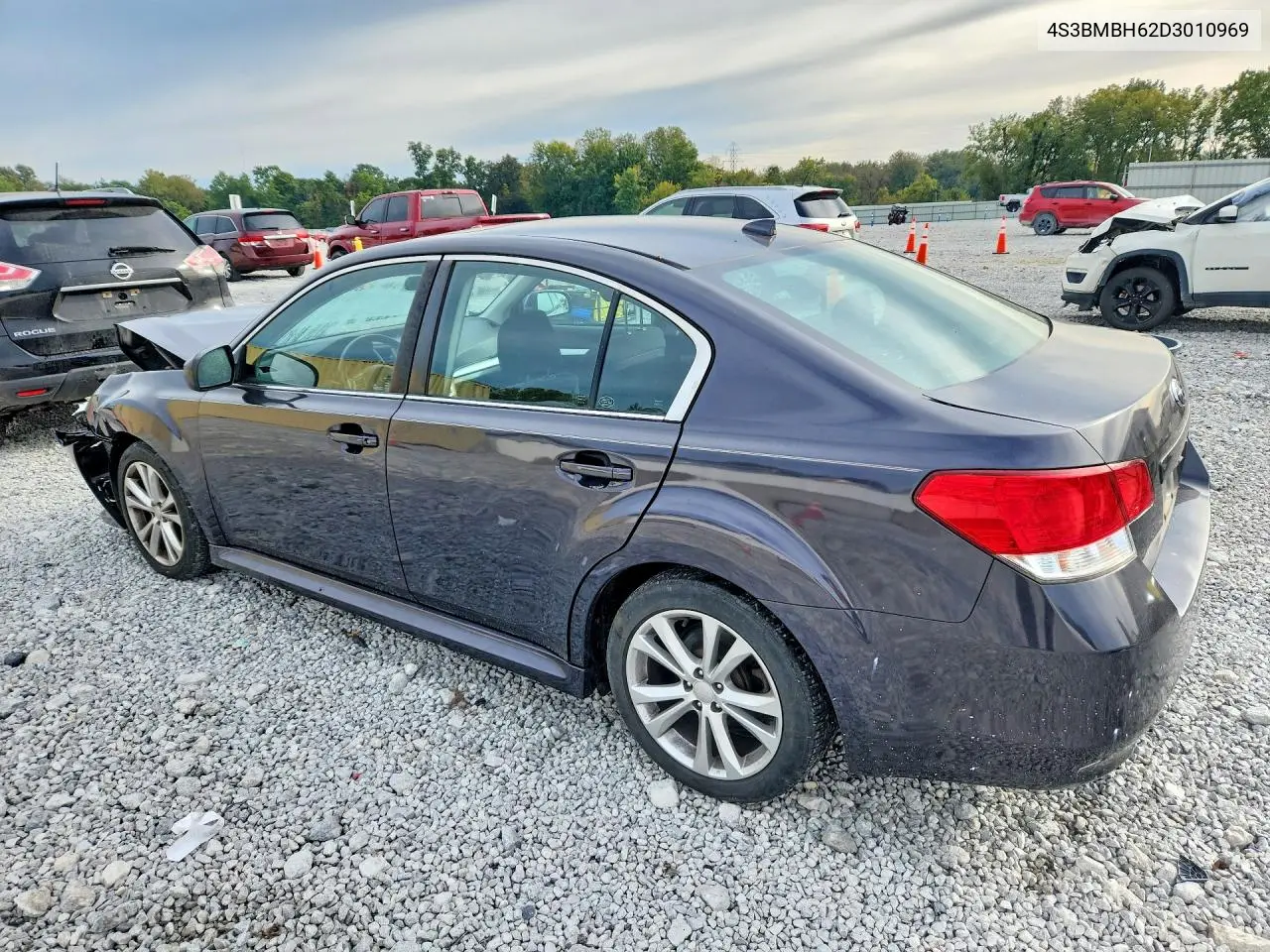 2013 SUBARU LEGACY VIN 4S3BMBH62D3010969 — фото 2