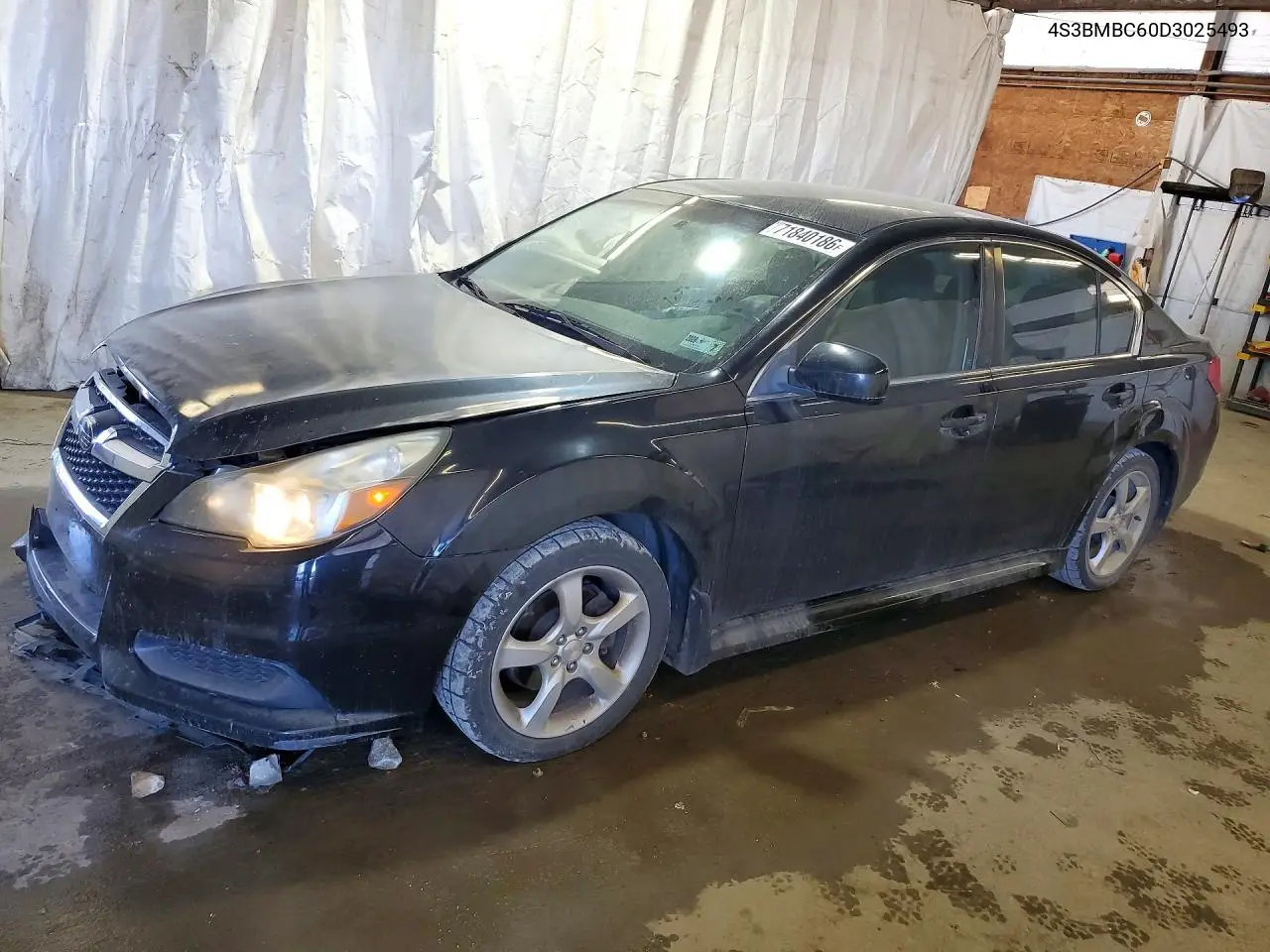 SUBARU LEGACY 2013, VIN 4S3BMBC60D3025493