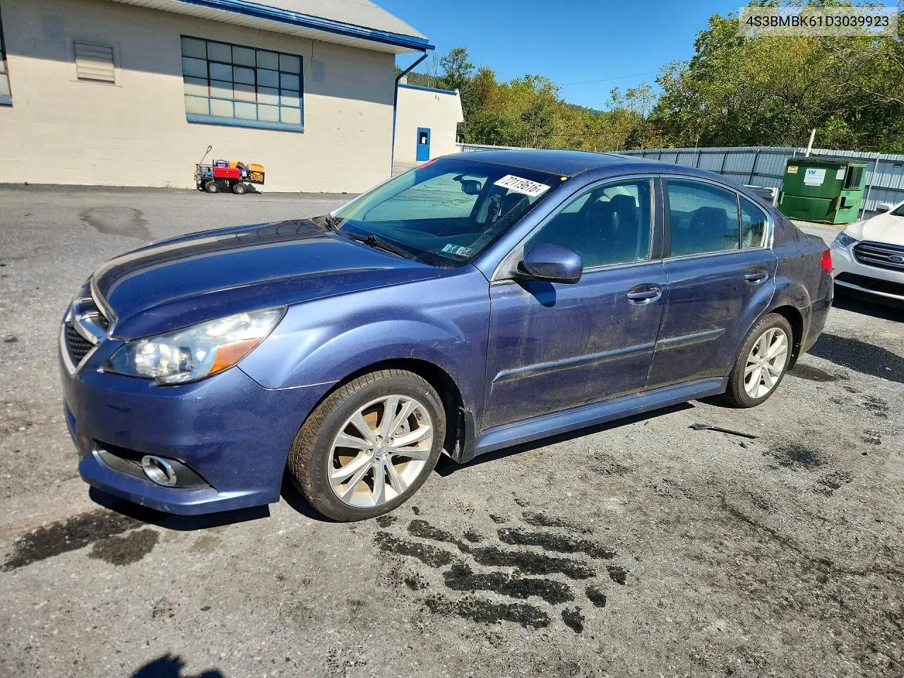 SUBARU LEGACY 2013, VIN 4S3BMBK61D3039923
