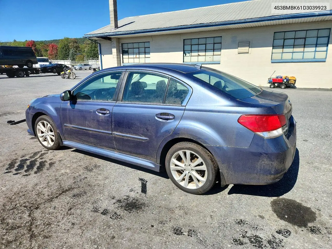 2013 SUBARU LEGACY VIN 4S3BMBK61D3039923 — фото 2