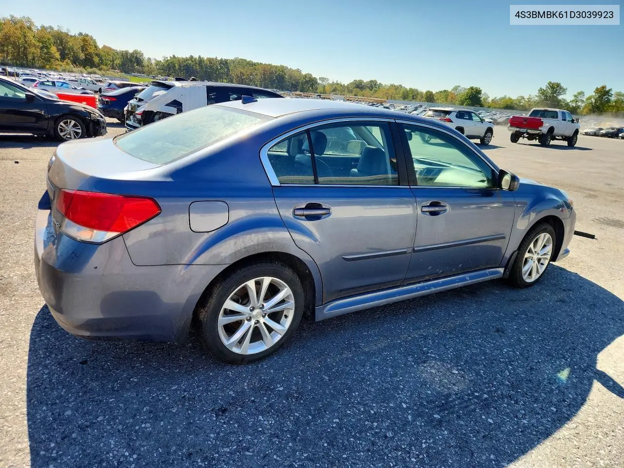 2013 SUBARU LEGACY VIN 4S3BMBK61D3039923 — фото 3