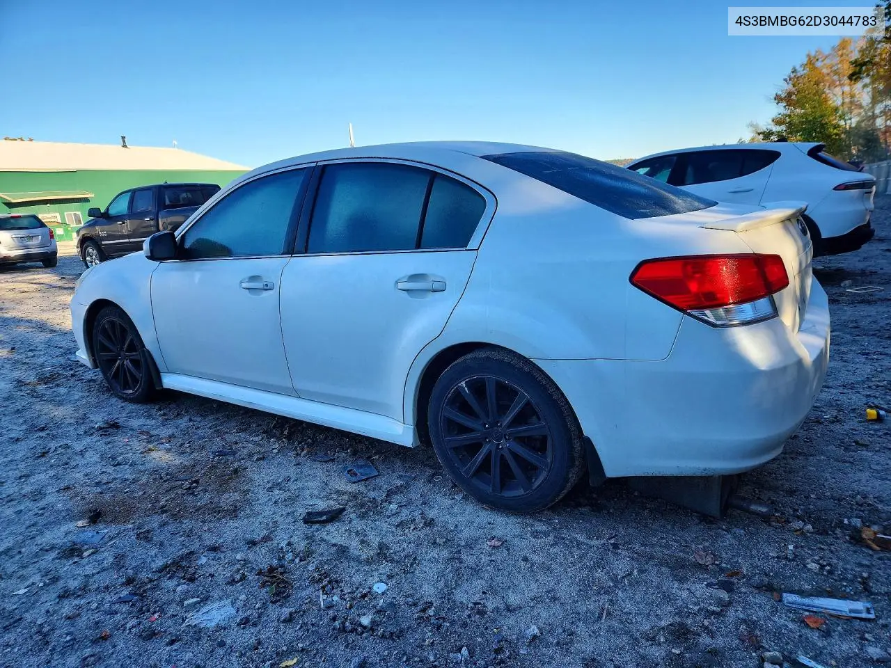 2013 SUBARU LEGACY VIN 4S3BMBG62D3044783 — фото 2