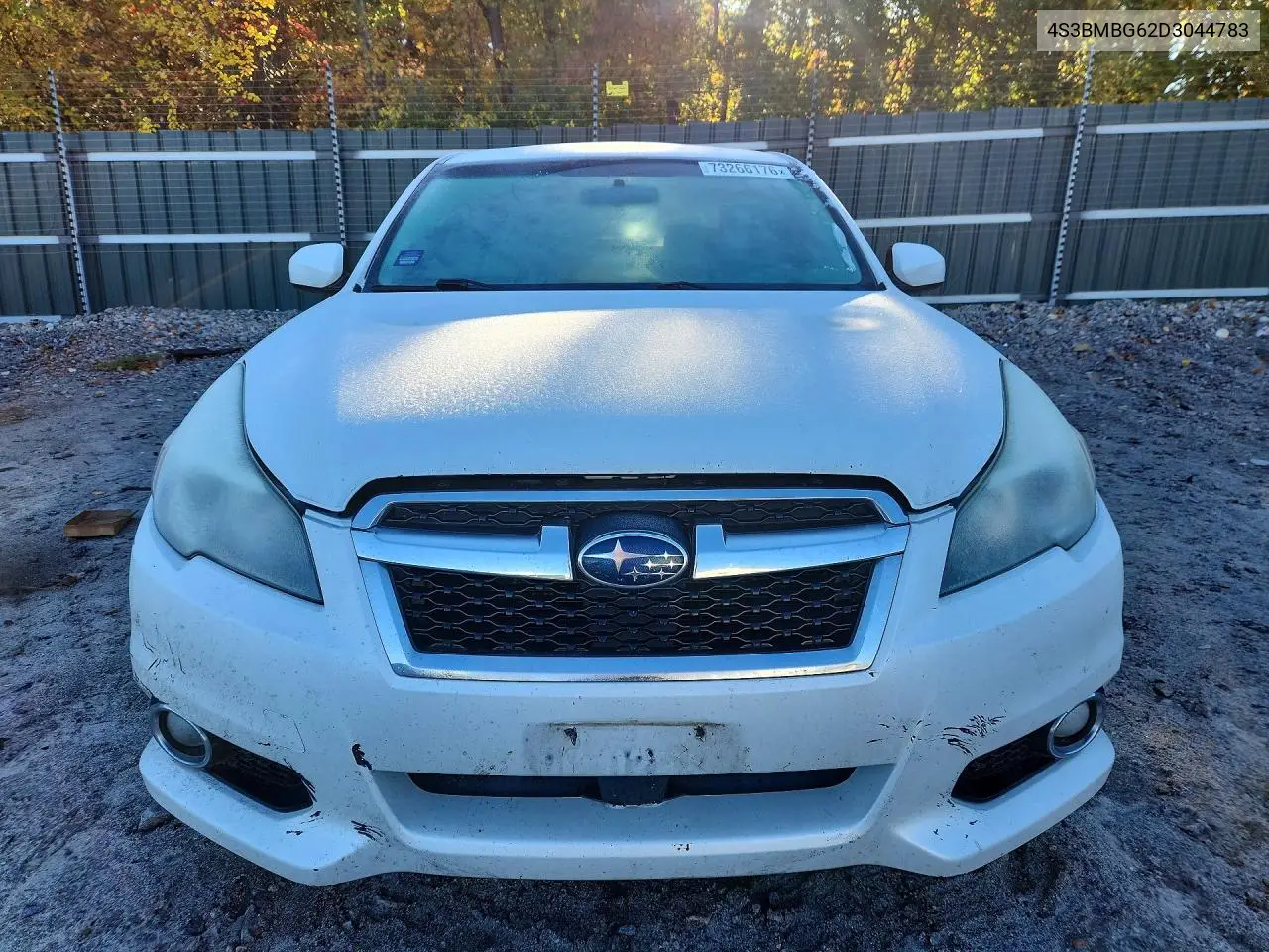 2013 SUBARU LEGACY VIN 4S3BMBG62D3044783 — фото 5