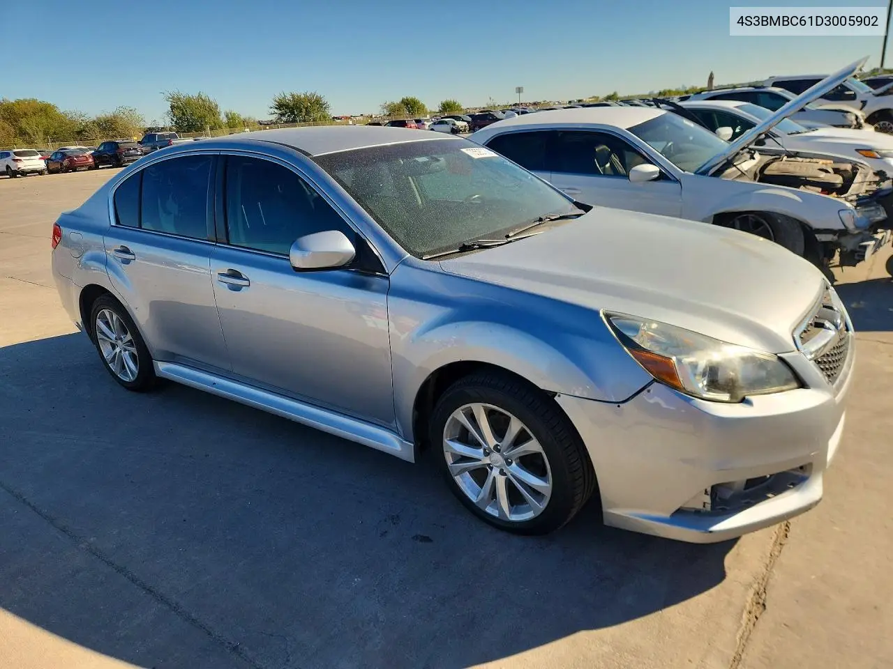 2013 SUBARU LEGACY VIN 4S3BMBC61D3005902 — фото 4