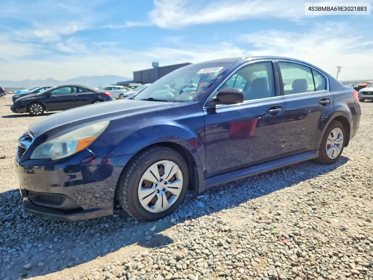 SUBARU LEGACY 2014, VIN 4S3BMBA69E3021883
