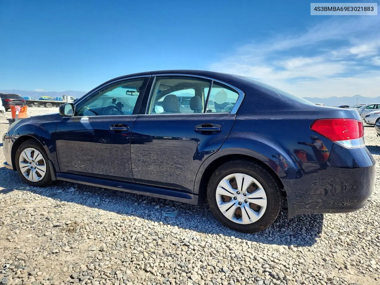 2014 SUBARU LEGACY VIN 4S3BMBA69E3021883 — фото 2