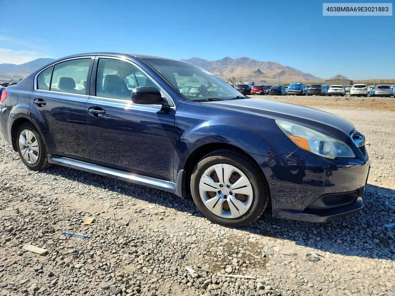 2014 SUBARU LEGACY VIN 4S3BMBA69E3021883 — фото 4