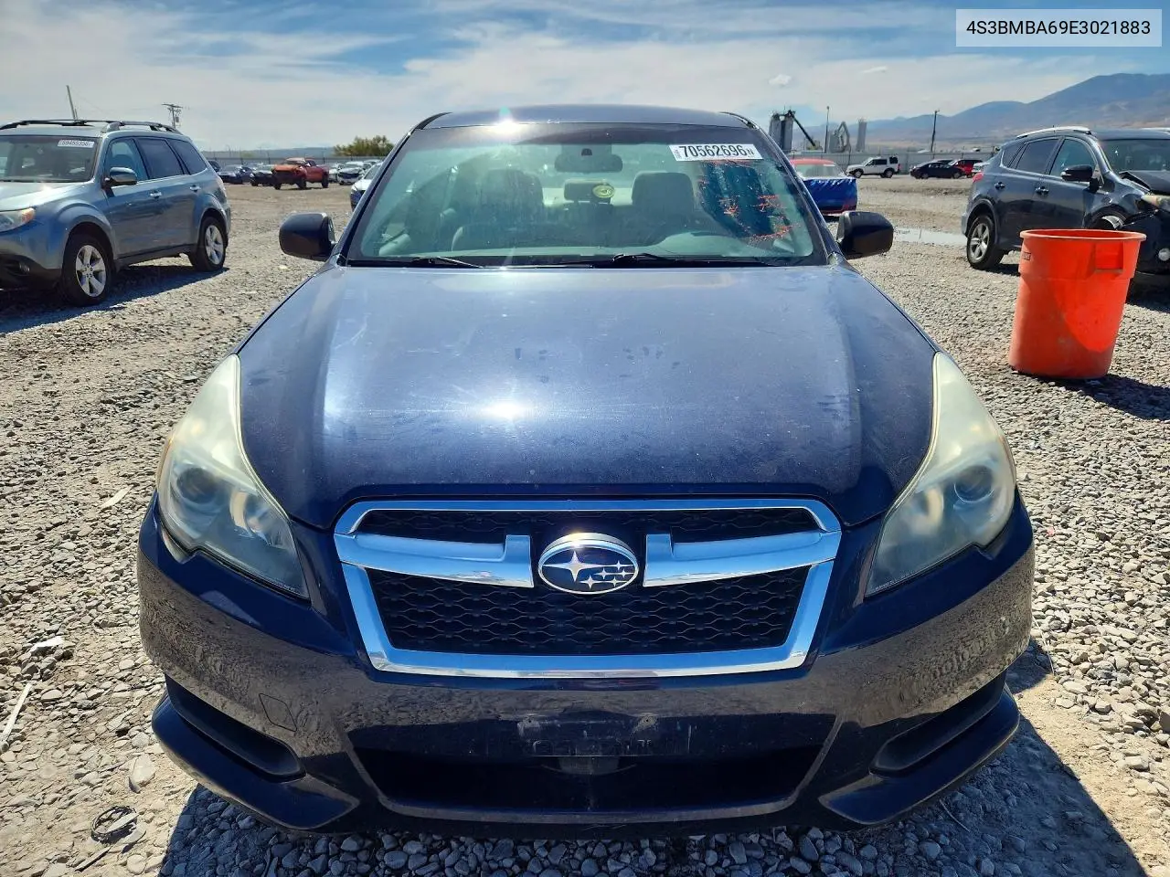 2014 SUBARU LEGACY VIN 4S3BMBA69E3021883 — фото 5