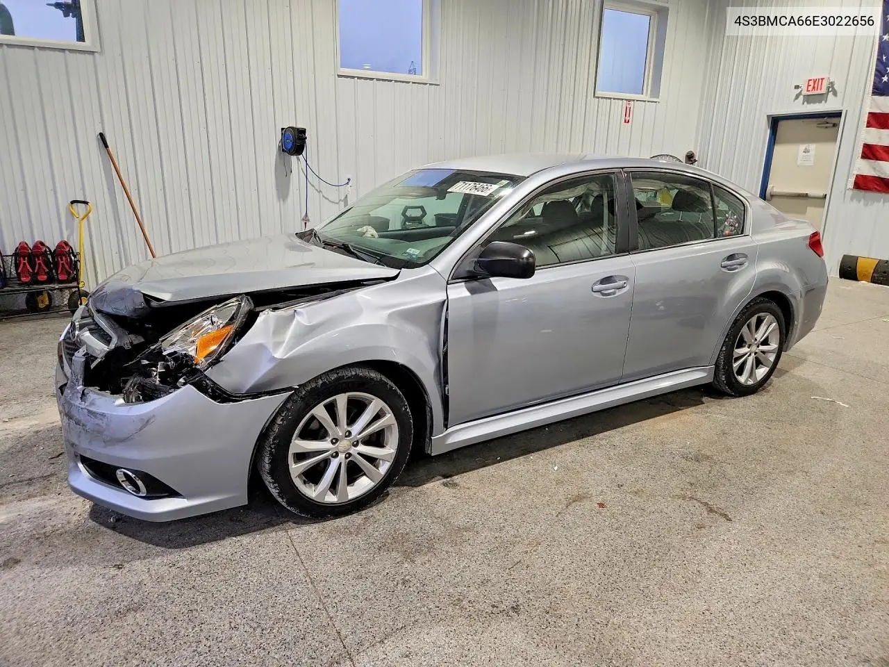 SUBARU LEGACY 2014, VIN 4S3BMCA66E3022656