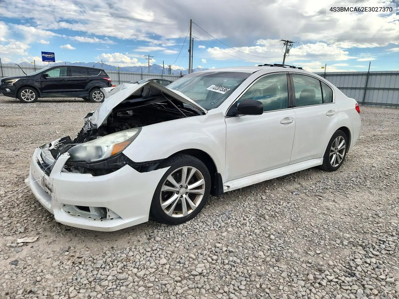 SUBARU LEGACY 2014, VIN 4S3BMCA62E3027370