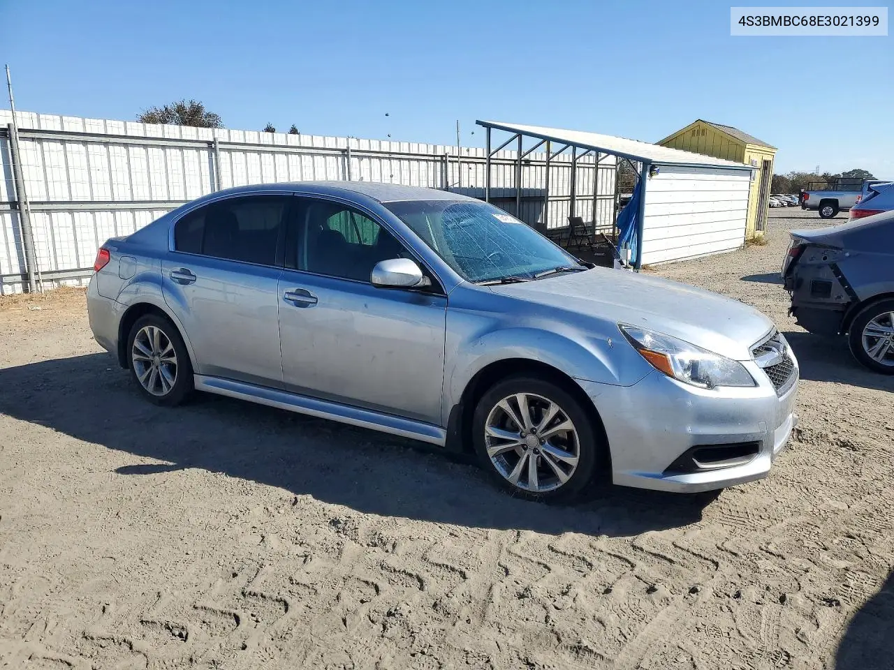 2014 SUBARU LEGACY VIN 4S3BMBC68E3021399 — фото 4