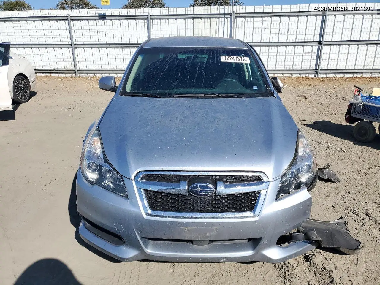 2014 SUBARU LEGACY VIN 4S3BMBC68E3021399 — фото 5