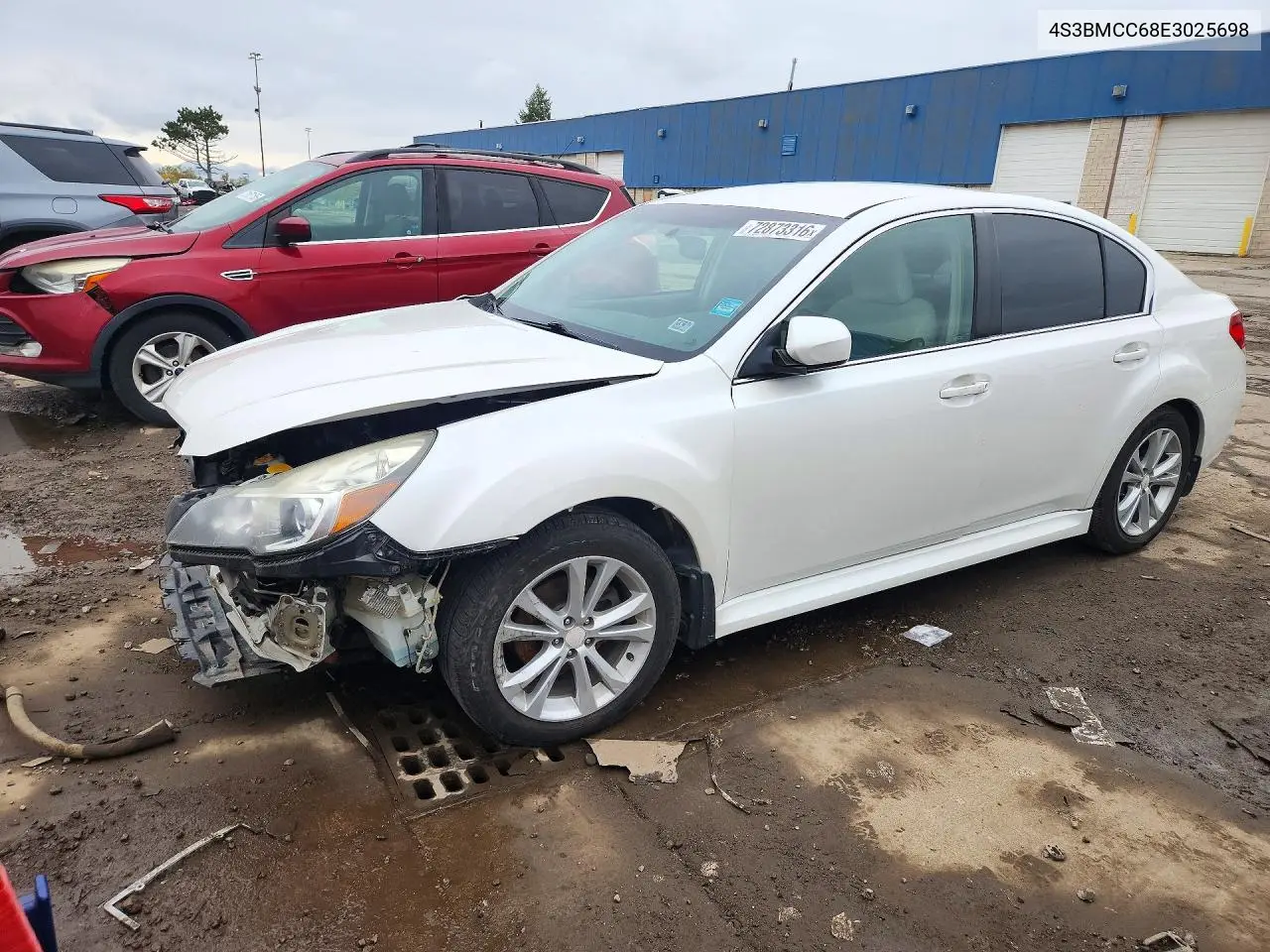 SUBARU LEGACY 2014, VIN 4S3BMCC68E3025698