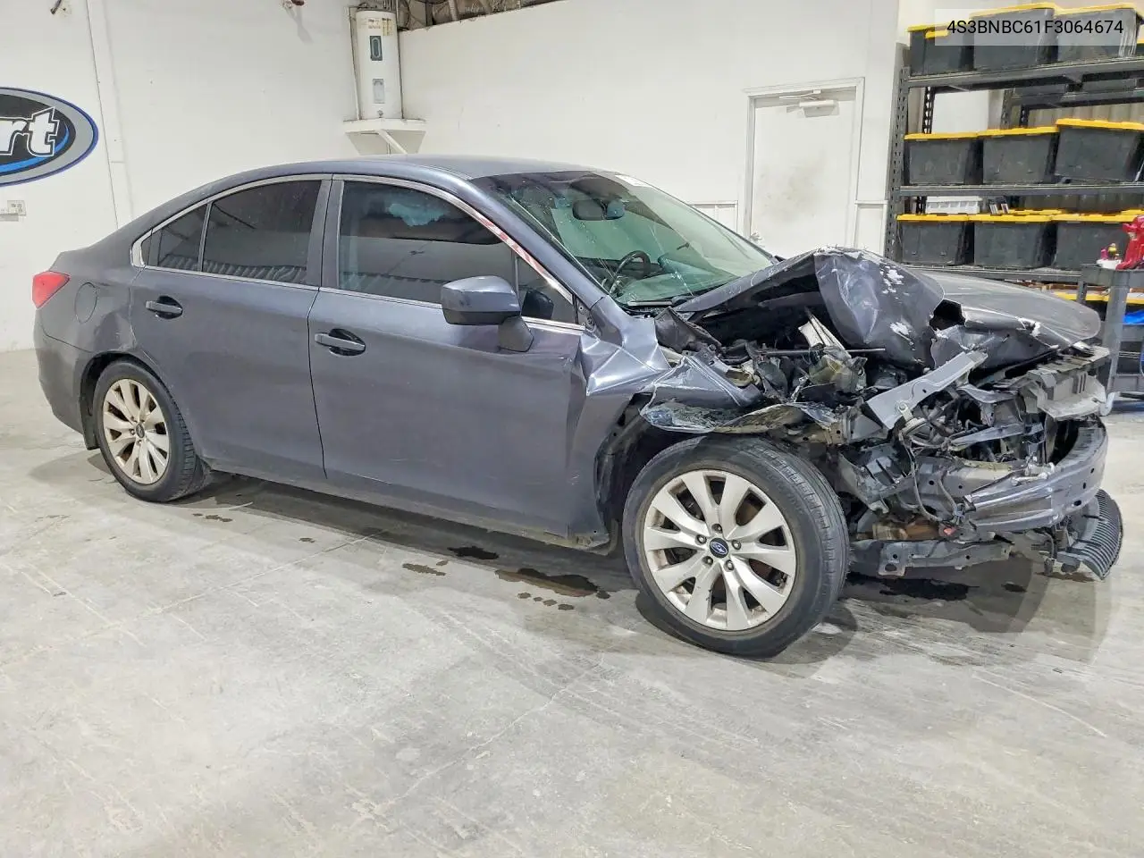 2015 SUBARU LEGACY VIN 4S3BNBC61F3064674 — фото 4