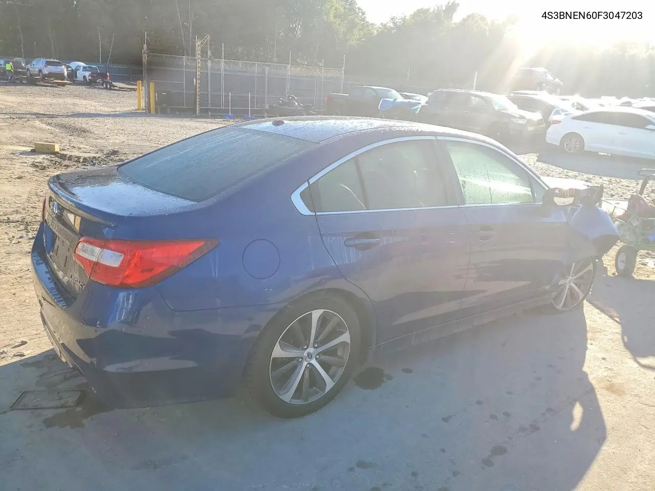 2015 SUBARU LEGACY VIN 4S3BNEN60F3047203 — фото 3