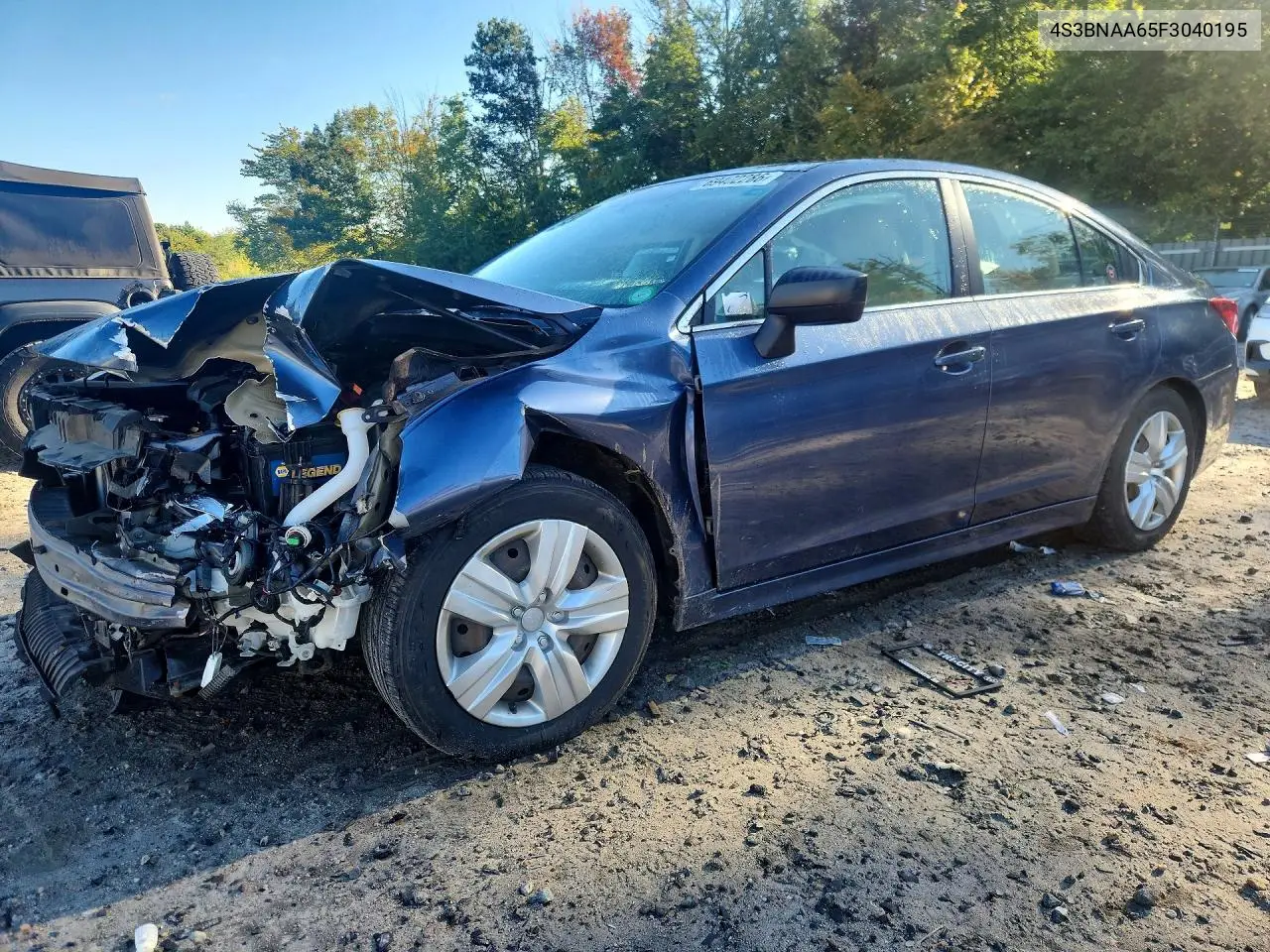 SUBARU LEGACY 2015, VIN 4S3BNAA65F3040195