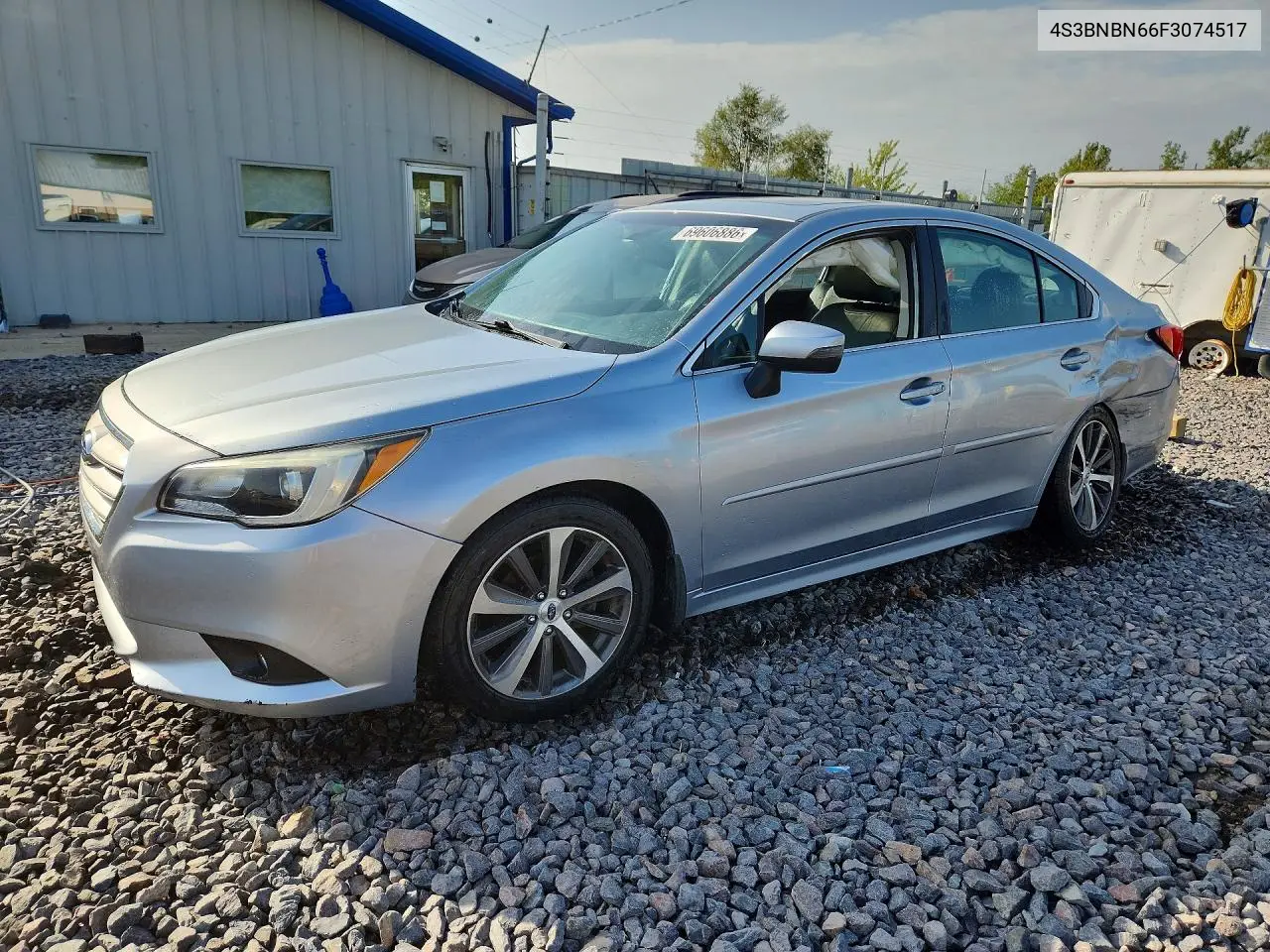 SUBARU LEGACY 2015, VIN 4S3BNBN66F3074517