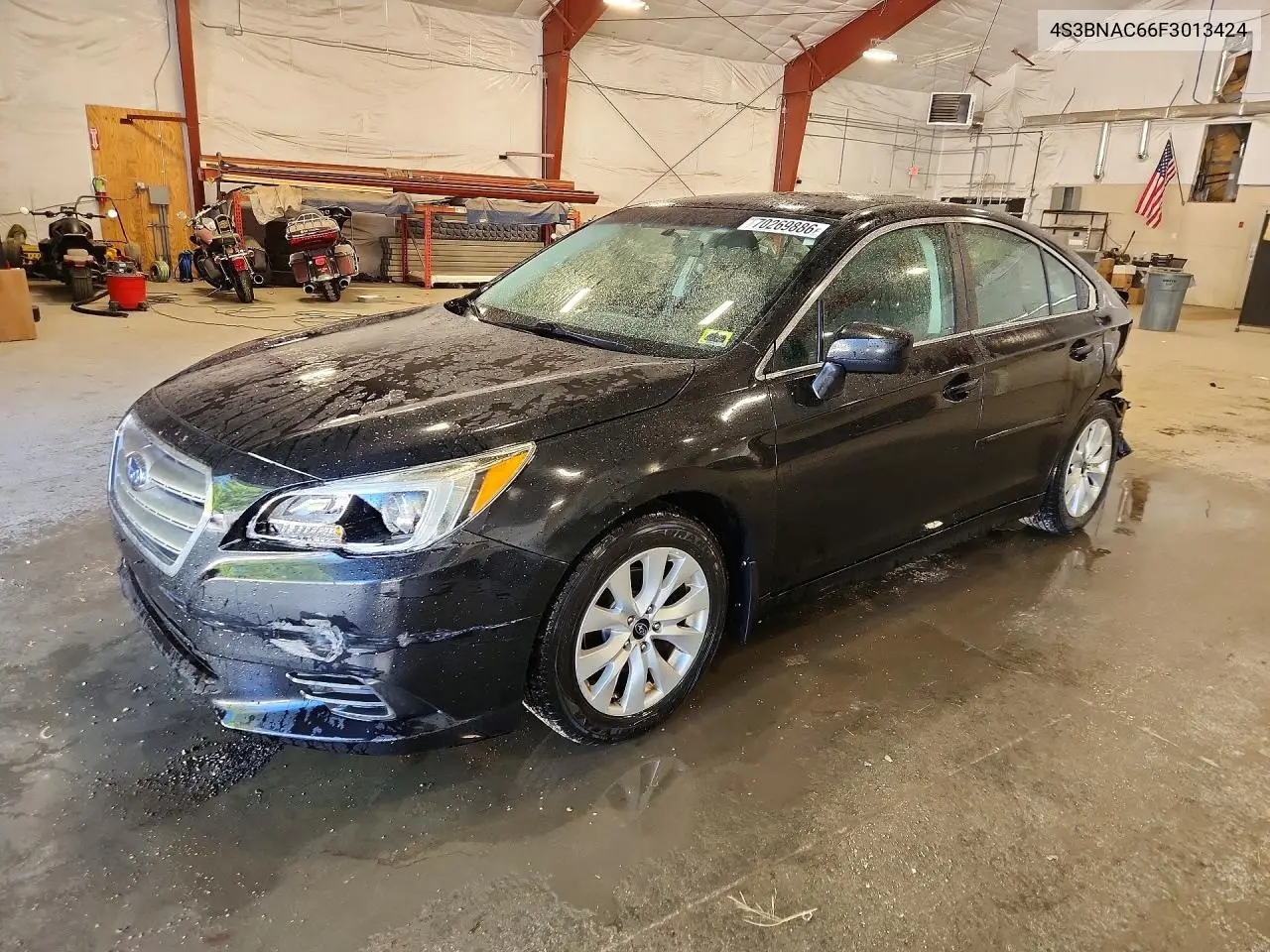 SUBARU LEGACY 2015, VIN 4S3BNAC66F3013424