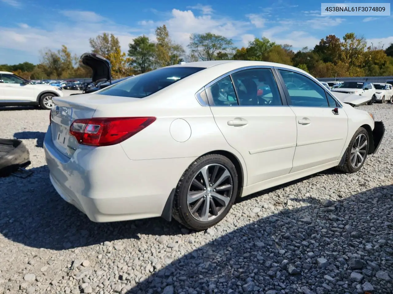 2015 SUBARU LEGACY VIN 4S3BNAL61F3074809 — фото 3