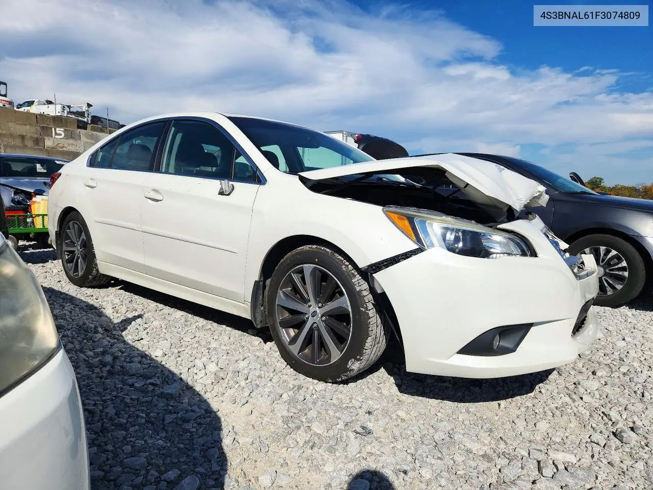 2015 SUBARU LEGACY VIN 4S3BNAL61F3074809 — фото 4