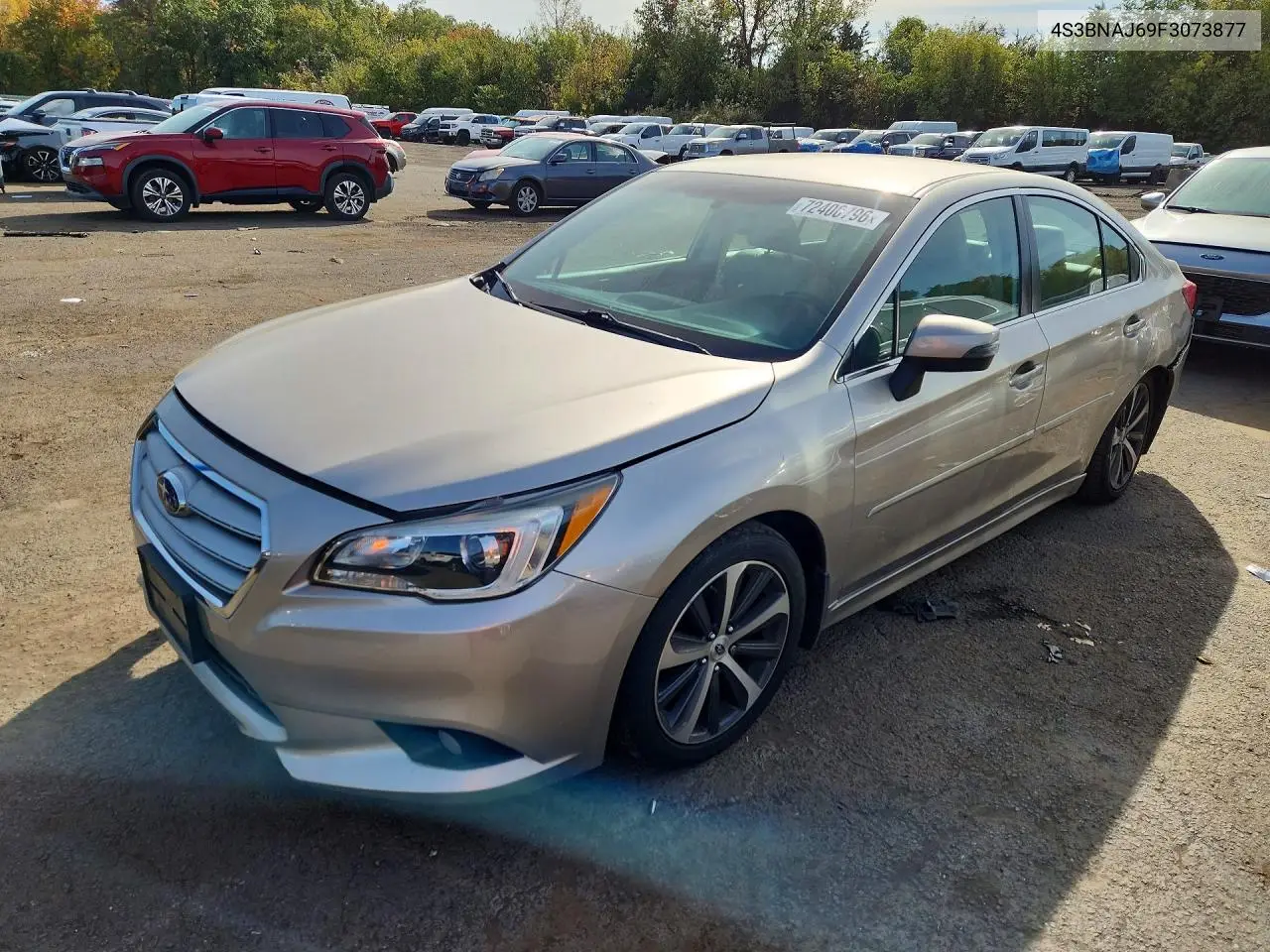 SUBARU LEGACY 2015, VIN 4S3BNAJ69F3073877