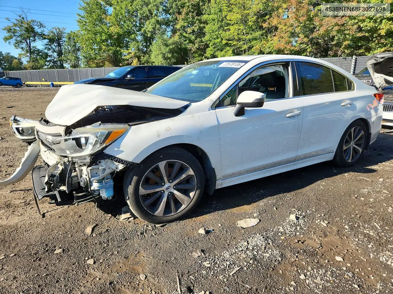 SUBARU LEGACY 2015, VIN 4S3BNEN68F3027698