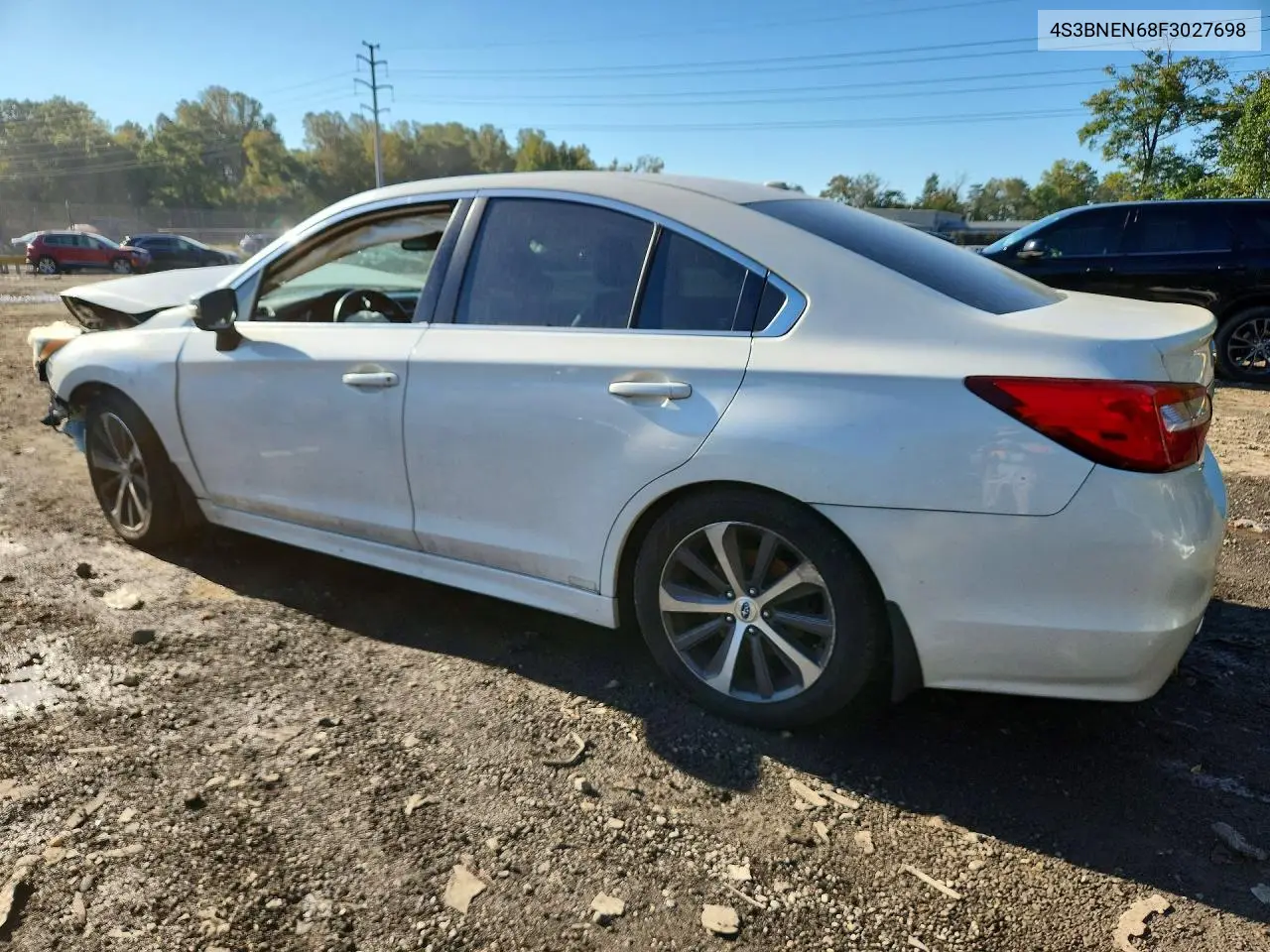 2015 SUBARU LEGACY VIN 4S3BNEN68F3027698 — фото 2