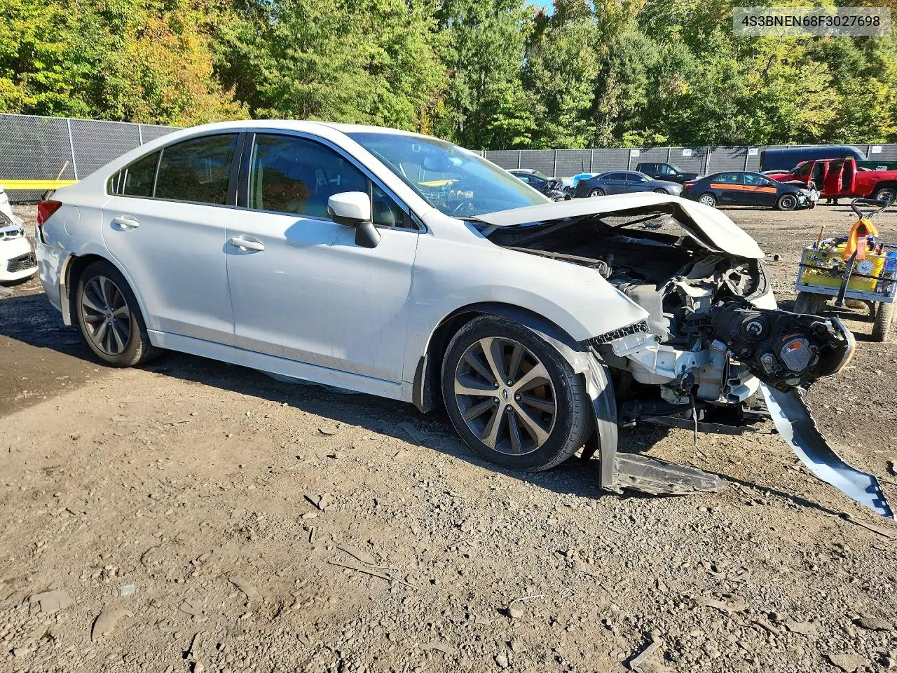 2015 SUBARU LEGACY VIN 4S3BNEN68F3027698 — фото 4
