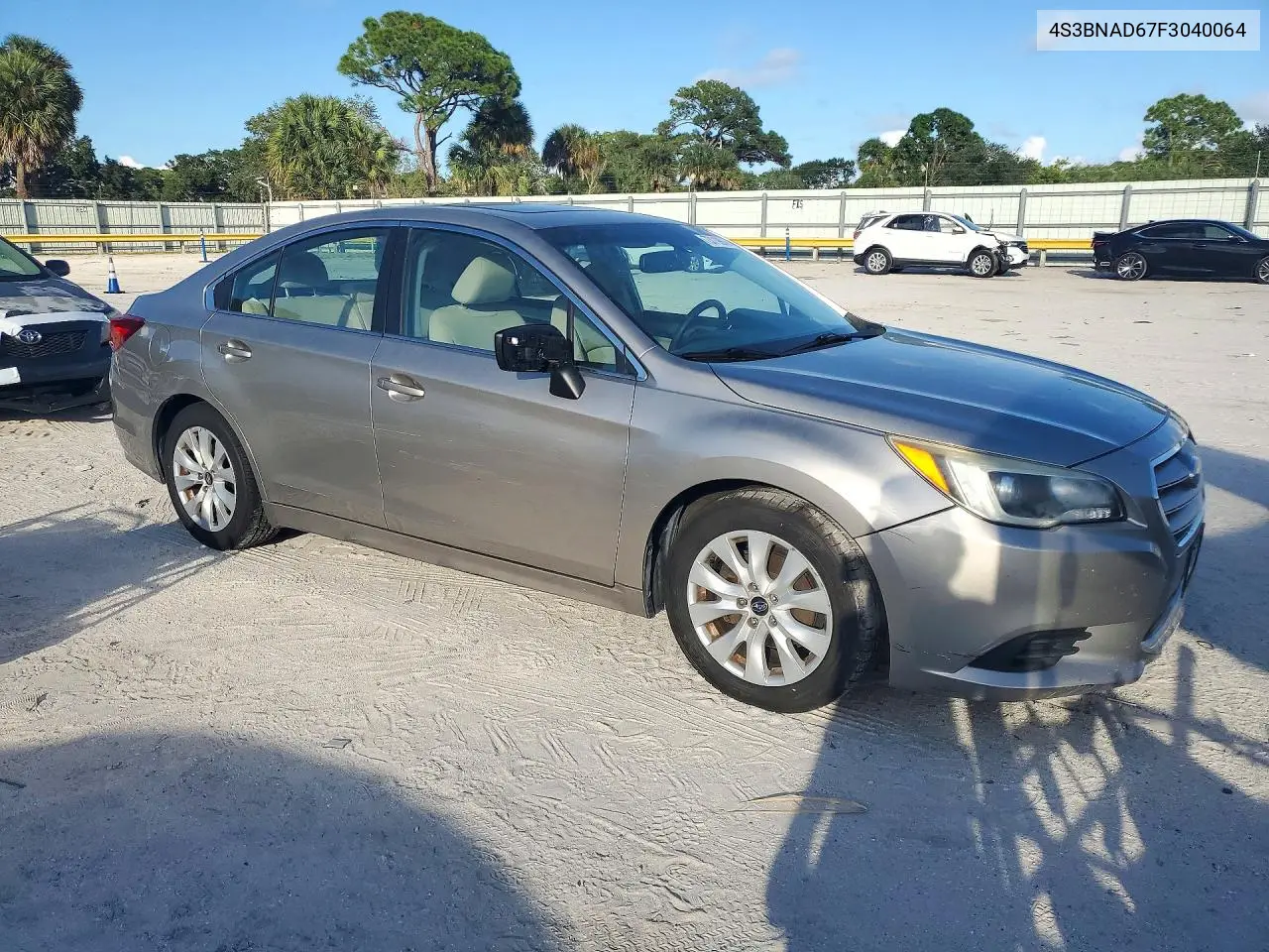 2015 SUBARU LEGACY VIN 4S3BNAD67F3040064 — фото 4
