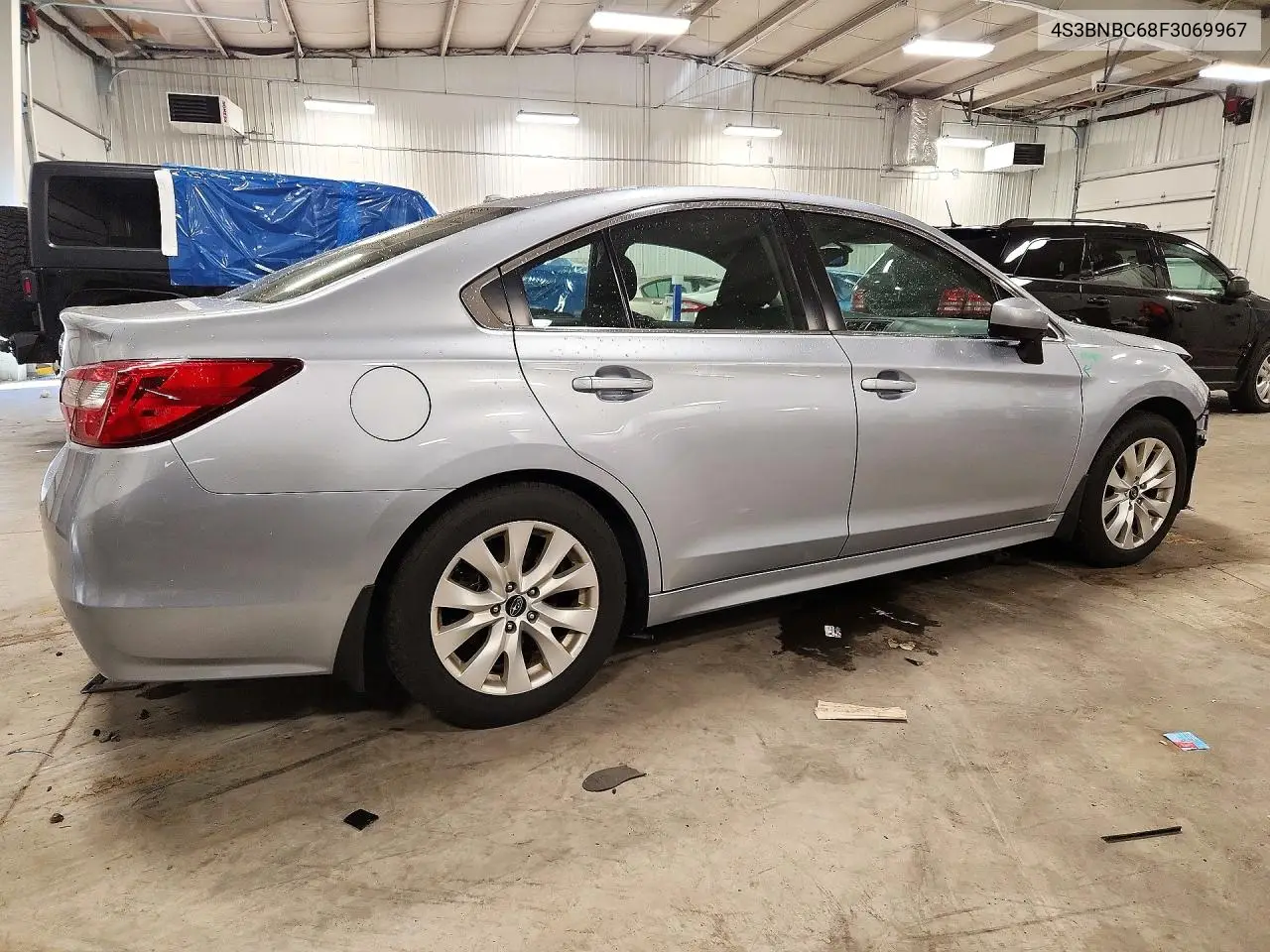2015 SUBARU LEGACY VIN 4S3BNBC68F3069967 — фото 3