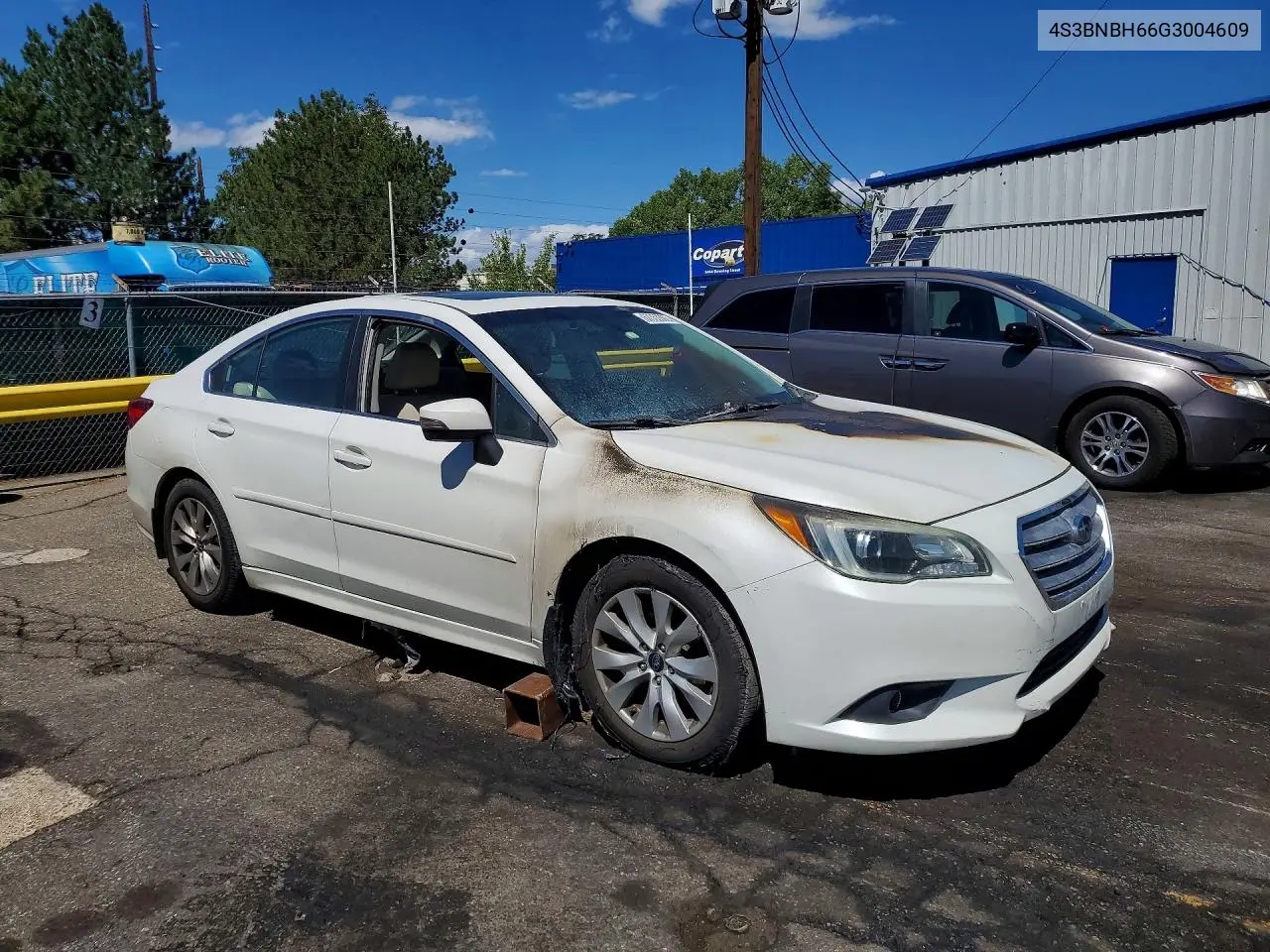 2016 SUBARU LEGACY VIN 4S3BNBH66G3004609 — фото 4