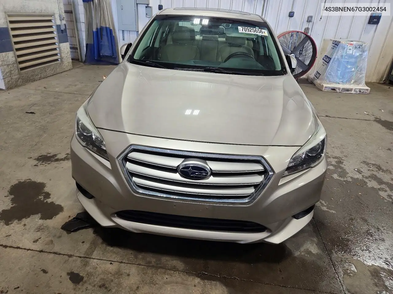 2016 SUBARU LEGACY VIN 4S3BNEN67G3002454 — фото 5