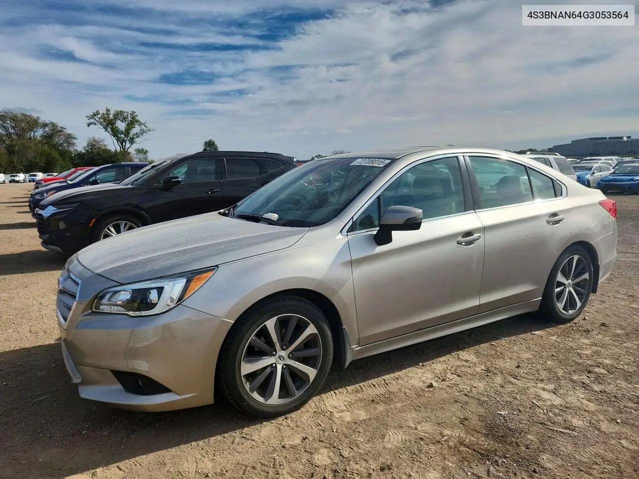 SUBARU LEGACY 2016, VIN 4S3BNAN64G3053564