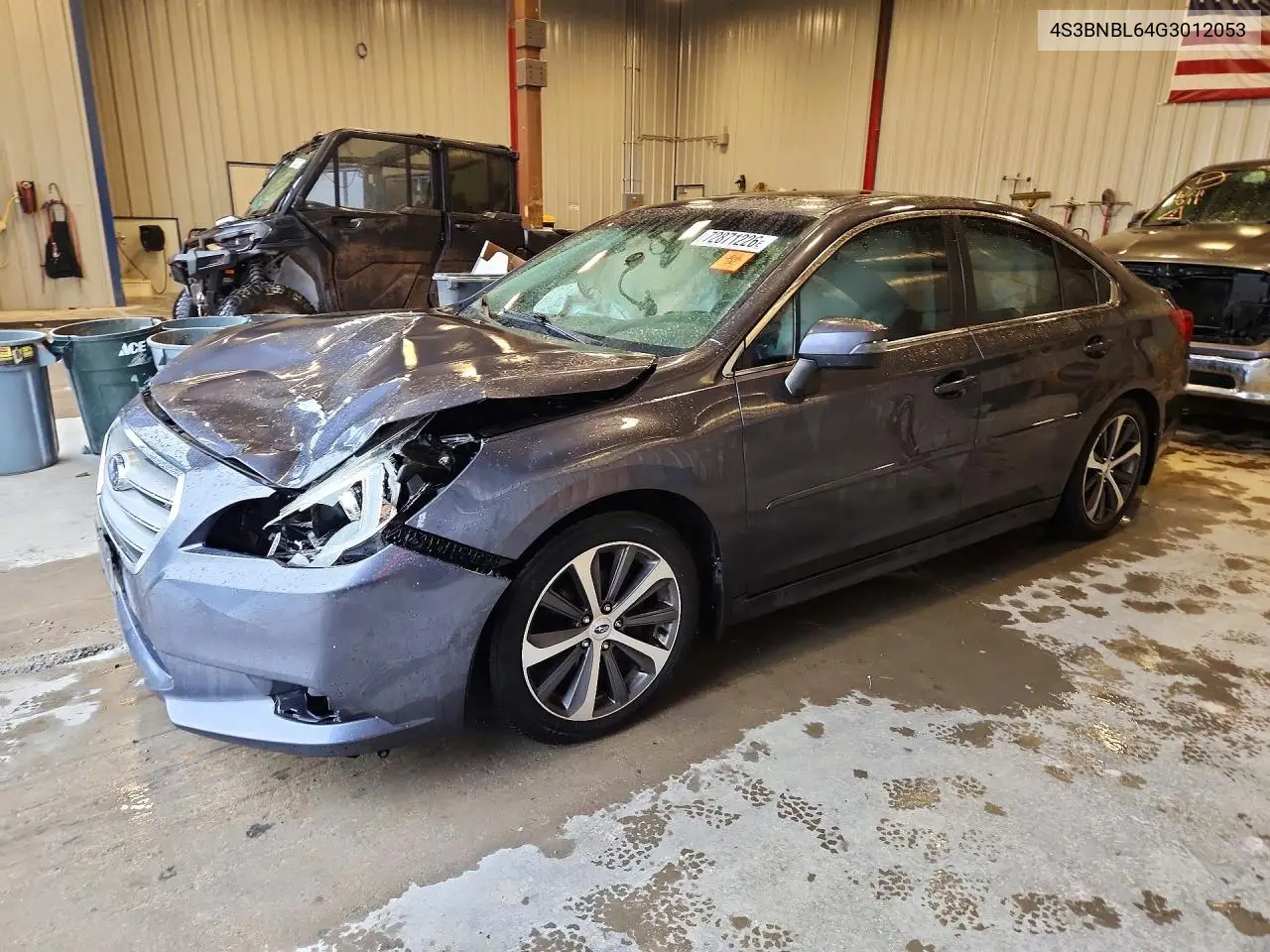SUBARU LEGACY 2016, VIN 4S3BNBL64G3012053