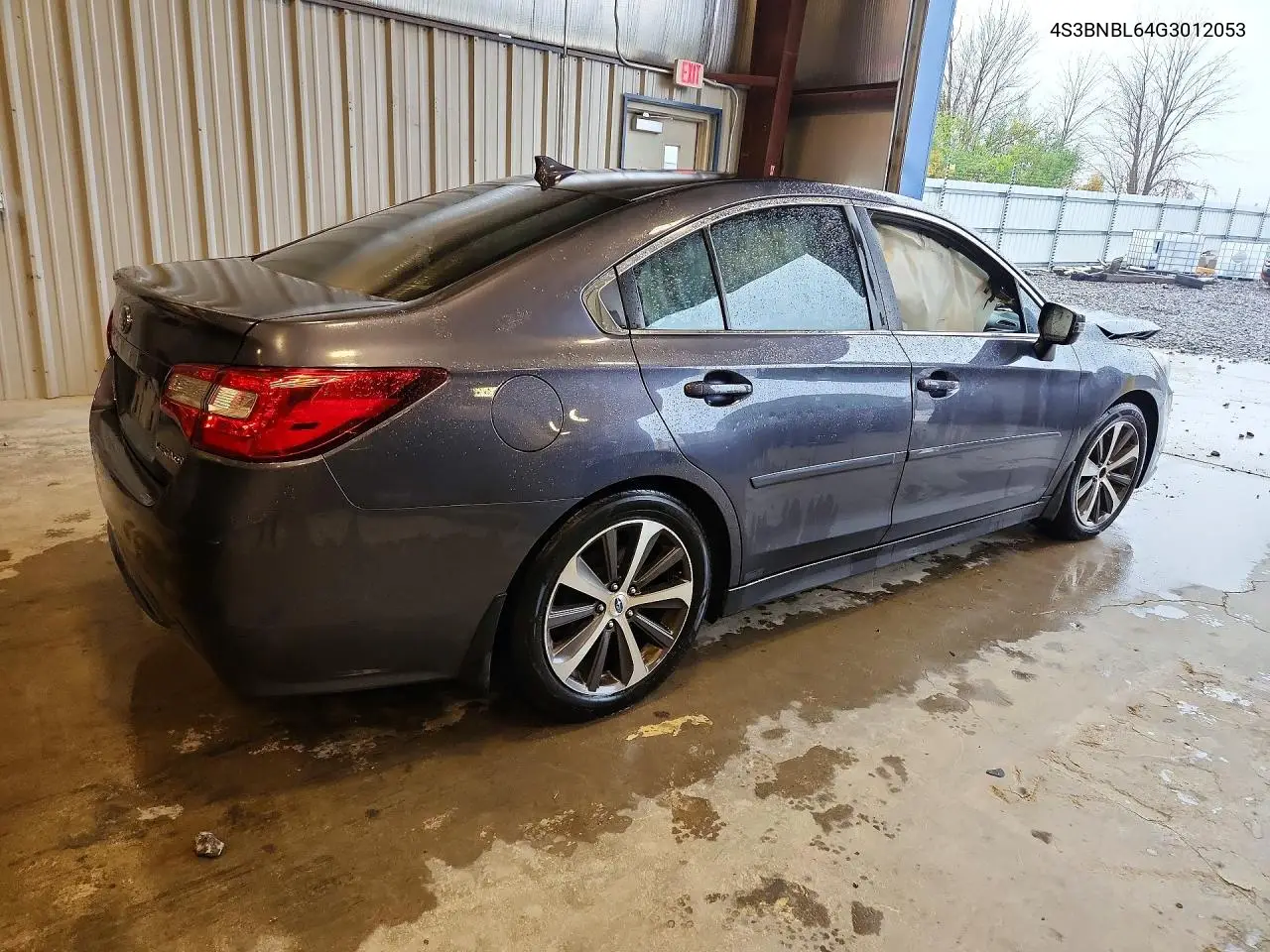 2016 SUBARU LEGACY VIN 4S3BNBL64G3012053 — фото 3