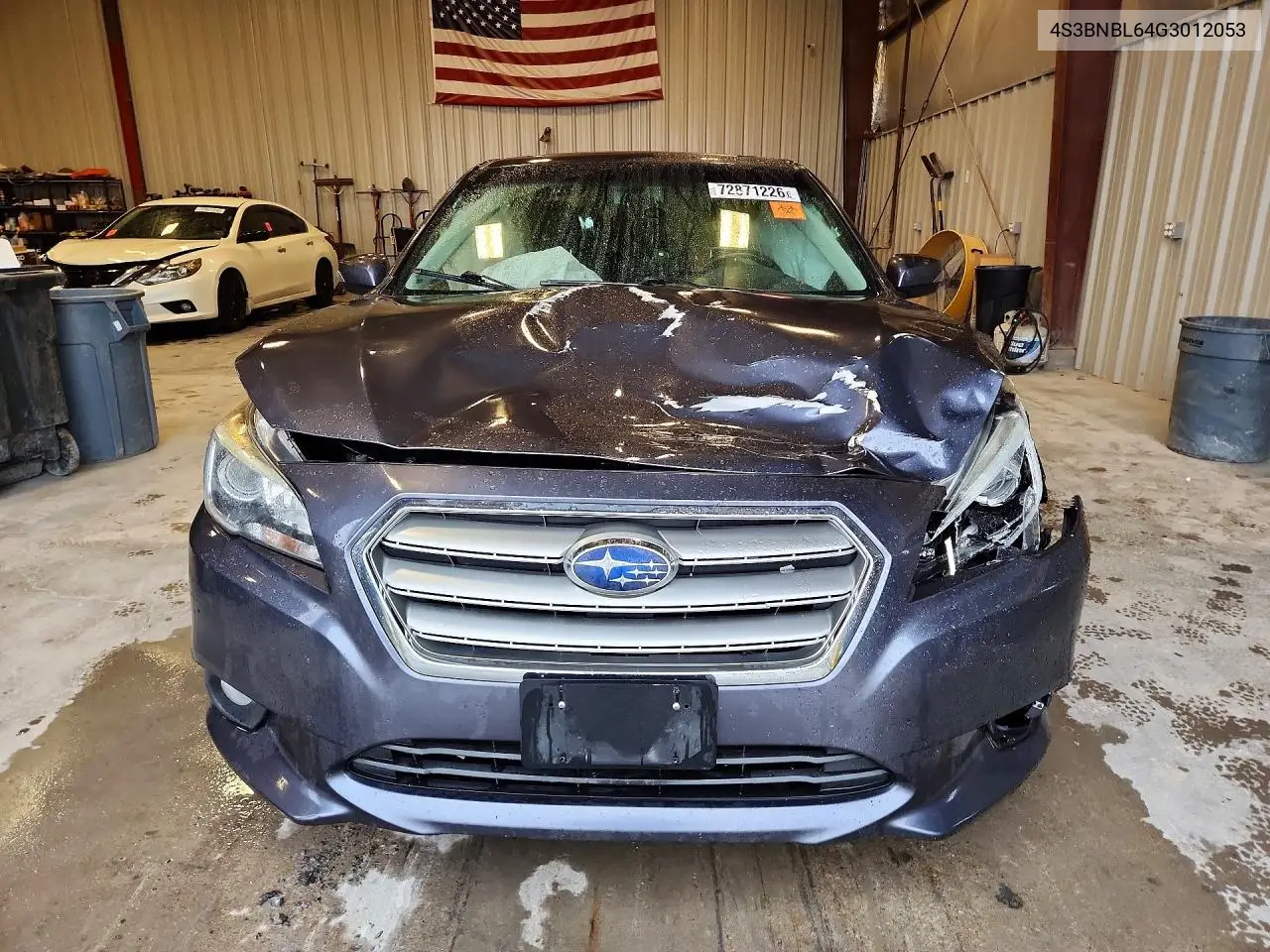 2016 SUBARU LEGACY VIN 4S3BNBL64G3012053 — фото 5