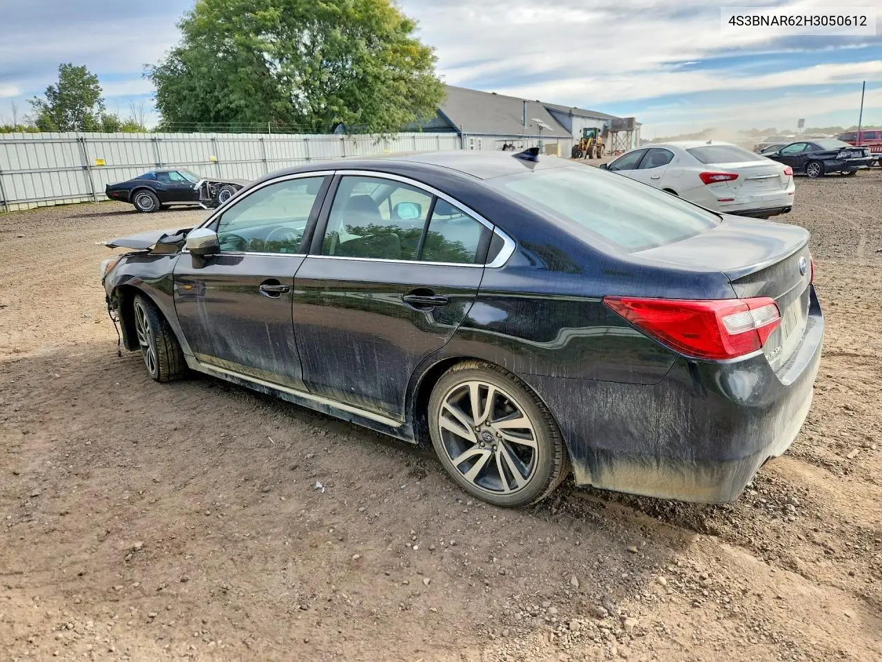 2017 SUBARU LEGACY VIN 4S3BNAR62H3050612 — фото 2