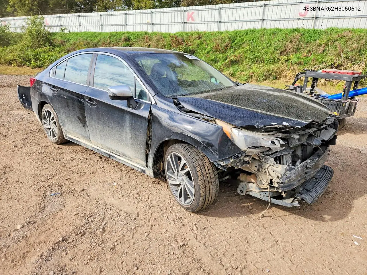 2017 SUBARU LEGACY VIN 4S3BNAR62H3050612 — фото 4