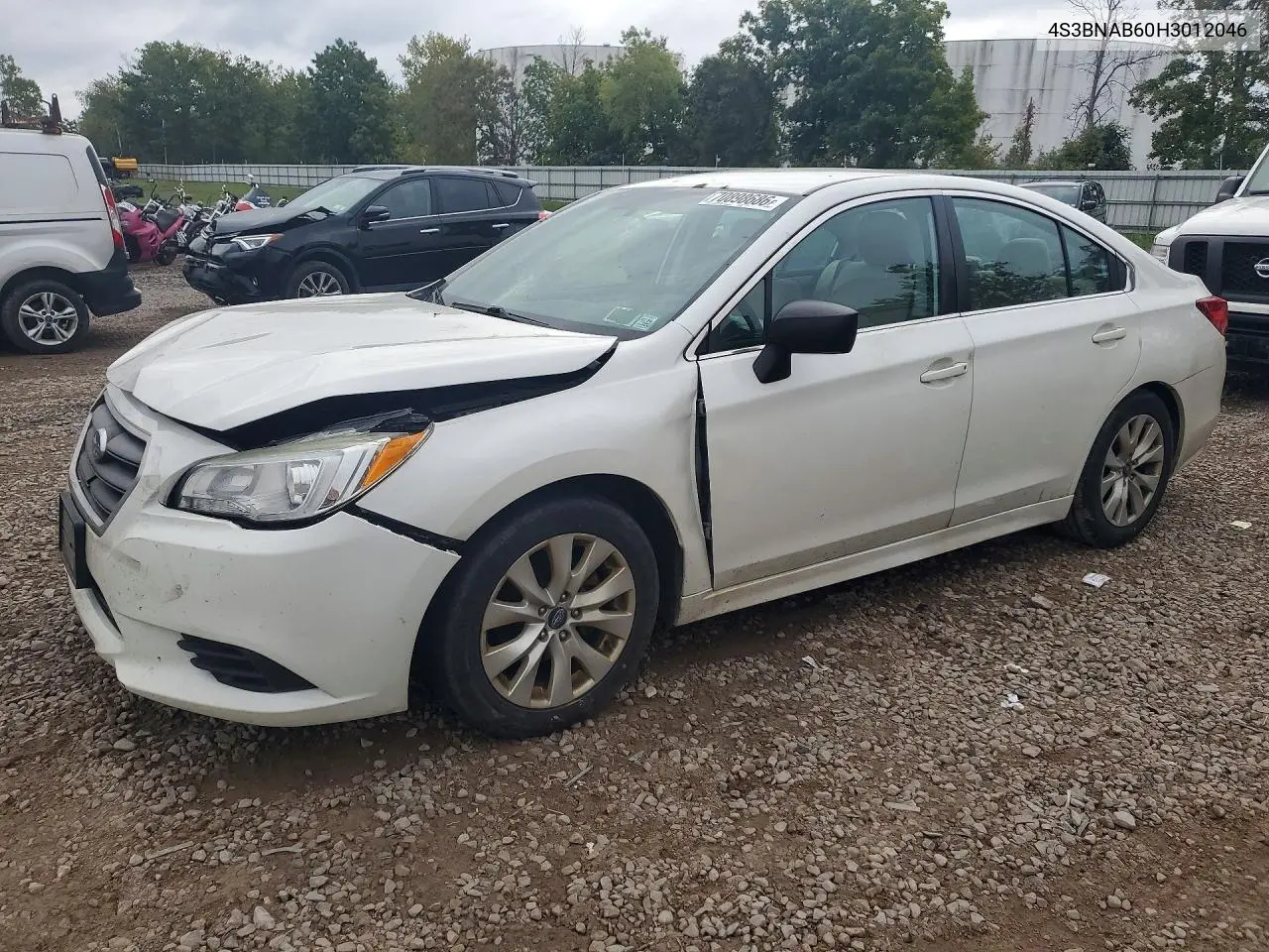SUBARU LEGACY 2017, VIN 4S3BNAB60H3012046