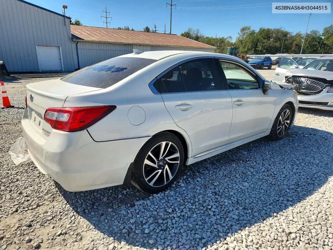 2017 SUBARU LEGACY VIN 4S3BNAS64H3044515 — фото 3