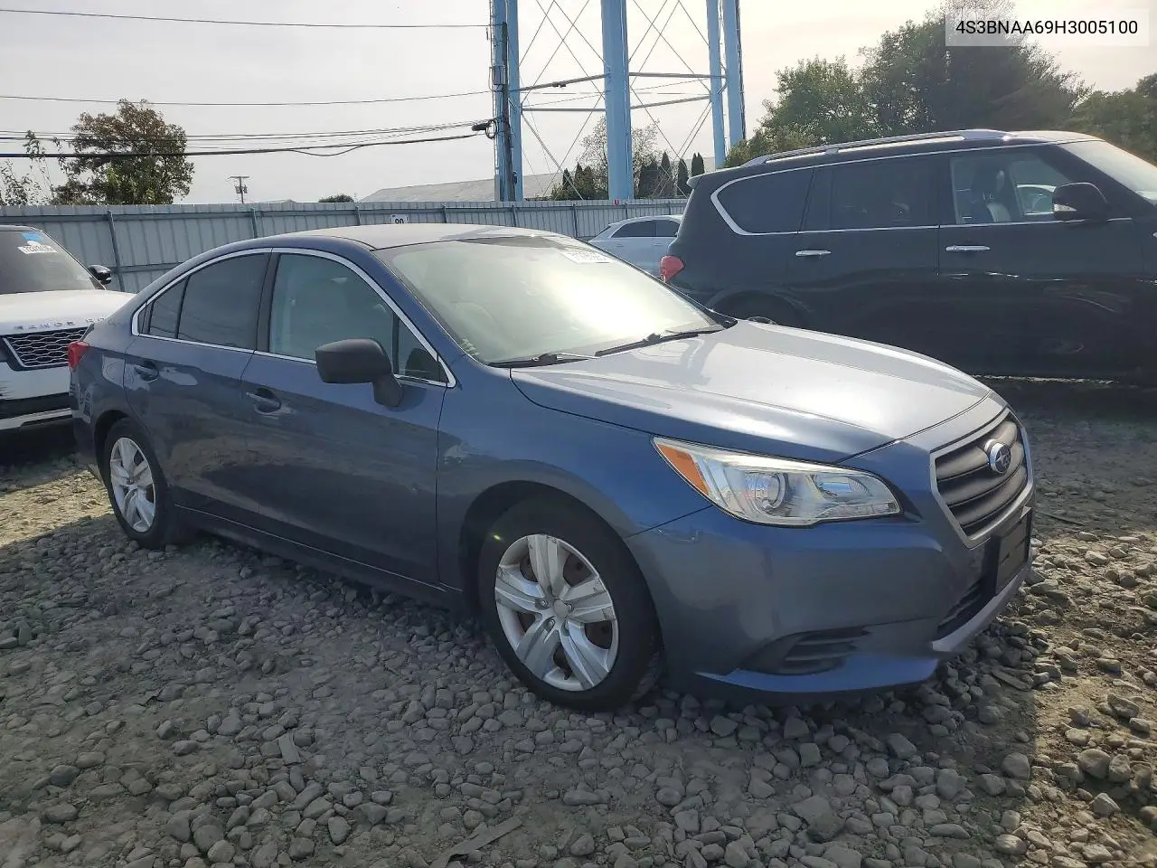 2017 SUBARU LEGACY VIN 4S3BNAA69H3005100 — фото 4
