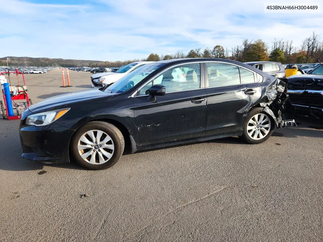SUBARU LEGACY 2017, VIN 4S3BNAH66H3004489
