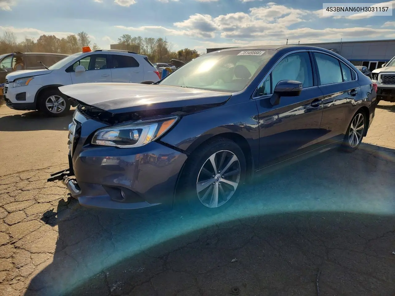 SUBARU LEGACY 2017, VIN 4S3BNAN60H3031157