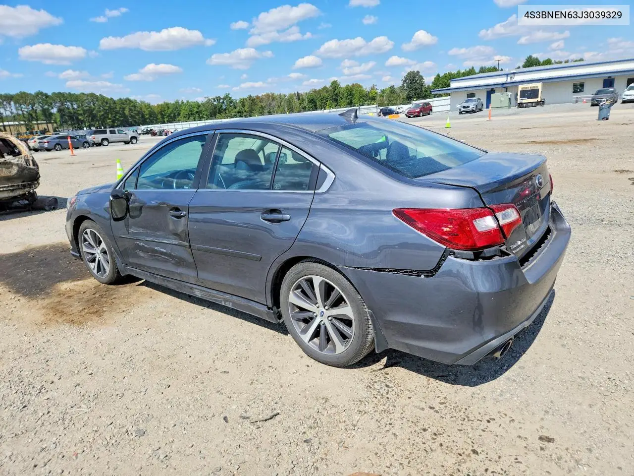 2018 SUBARU LEGACY VIN 4S3BNEN63J3039329 — фото 2