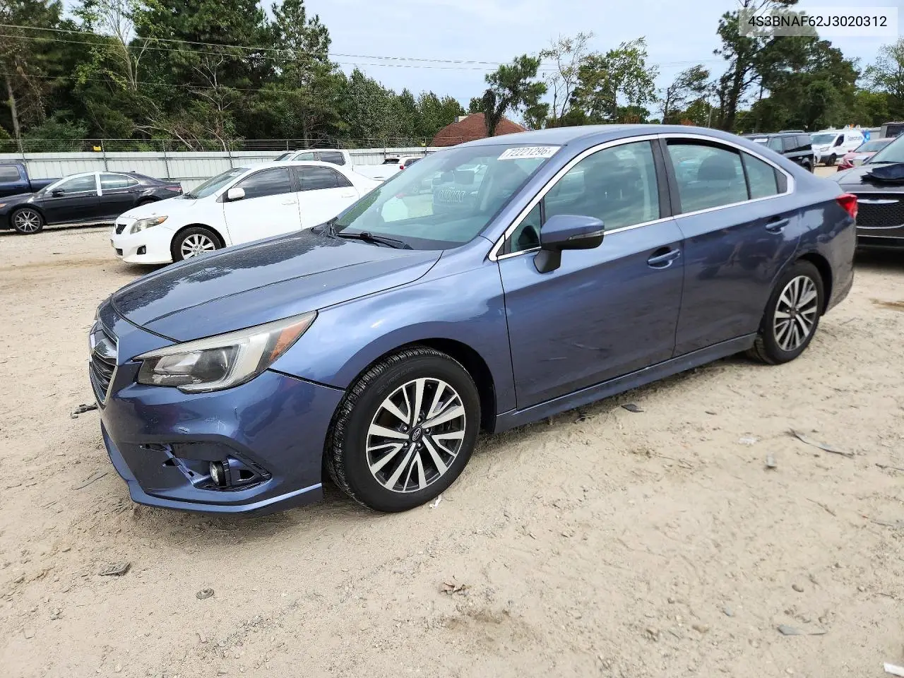 SUBARU LEGACY 2018, VIN 4S3BNAF62J3020312
