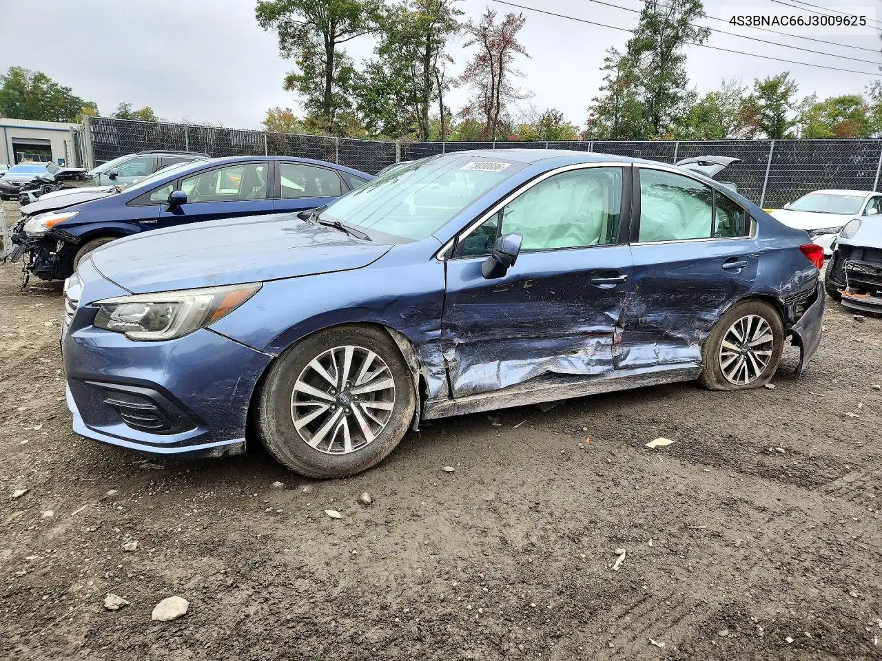 SUBARU LEGACY 2018, VIN 4S3BNAC66J3009625