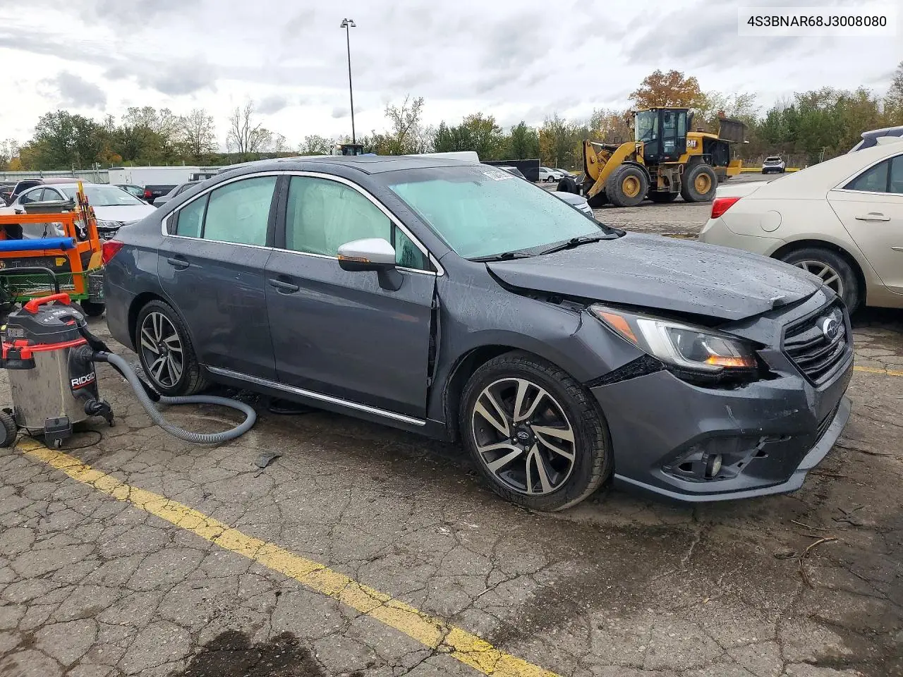 2018 SUBARU LEGACY VIN 4S3BNAR68J3008080 — фото 4
