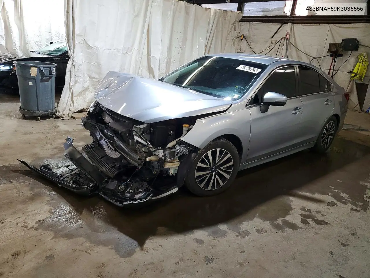 SUBARU LEGACY 2019, VIN 4S3BNAF69K3036556